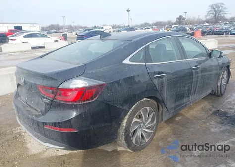 2020 Honda Insight Touring z USA, uszkodzony, nr VIN 19XZE4F99LE006798